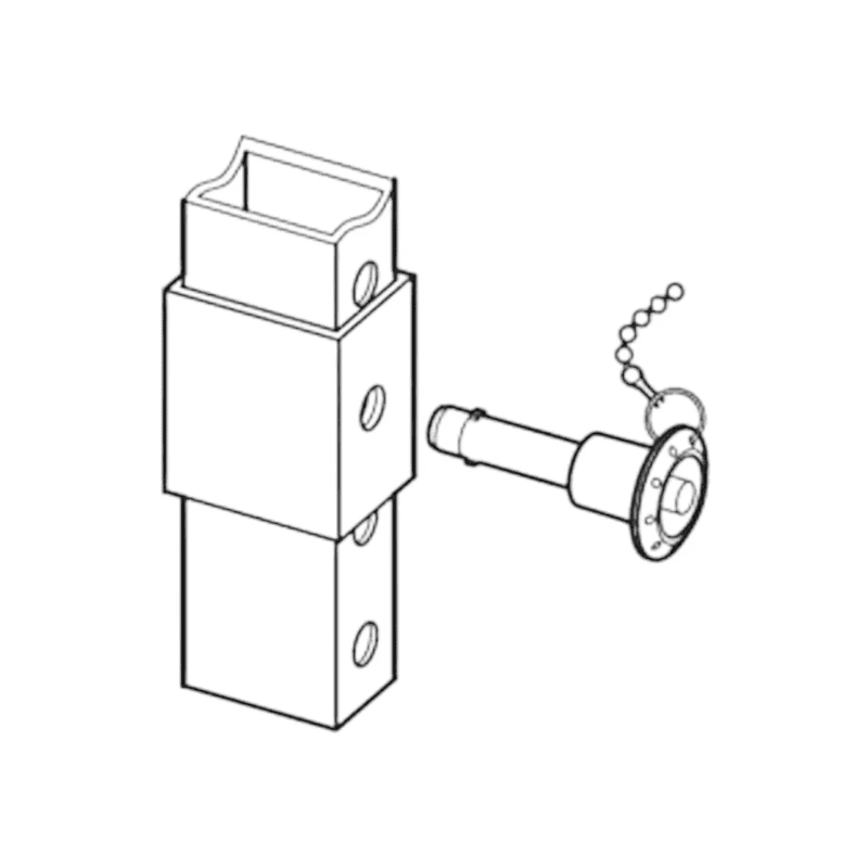 PINO BLOQUEIO LIBERAÇÃO RÁPIDA A. INOX 12MM BOTÃO PLÁSTICO - Imagem 2