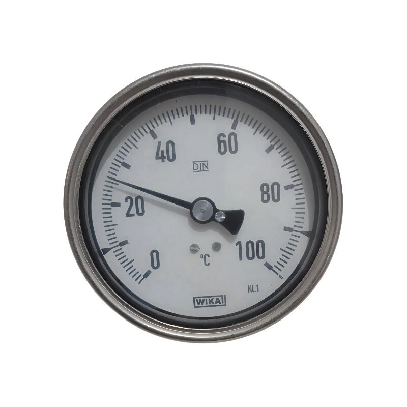 TERMÔMETRO BIMETÁLICO WIKA 0 A 100°C 3/4 100MM - Imagem 3
