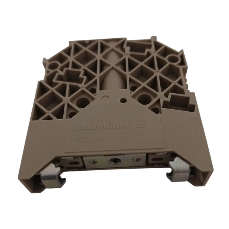POSTE FINAL BORNER WEIDMULLER WEW 35/1 KIT 10UN MARROM-CLARO - Imagem 3