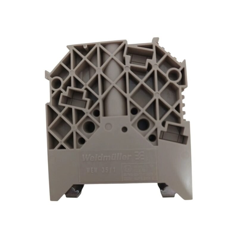 POSTE FINAL BORNER WEIDMULLER WEW 35/1 KIT 10UN MARROM-CLARO - Imagem 4