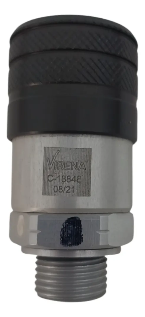 ENGATE RÁPIDO DE FACE PLANA FÊMEA VIRENA C-18848 1/2'' NPT - Imagem 2