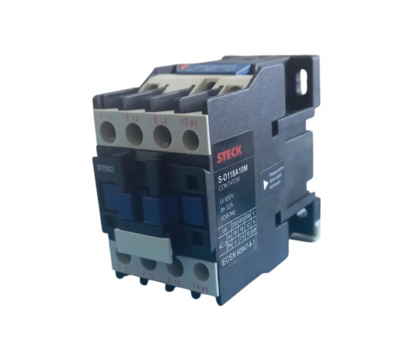 CONTATOR DE POTÊNCIA 3P+1NA STECK 220VCA S-D118A10M 220 VCA