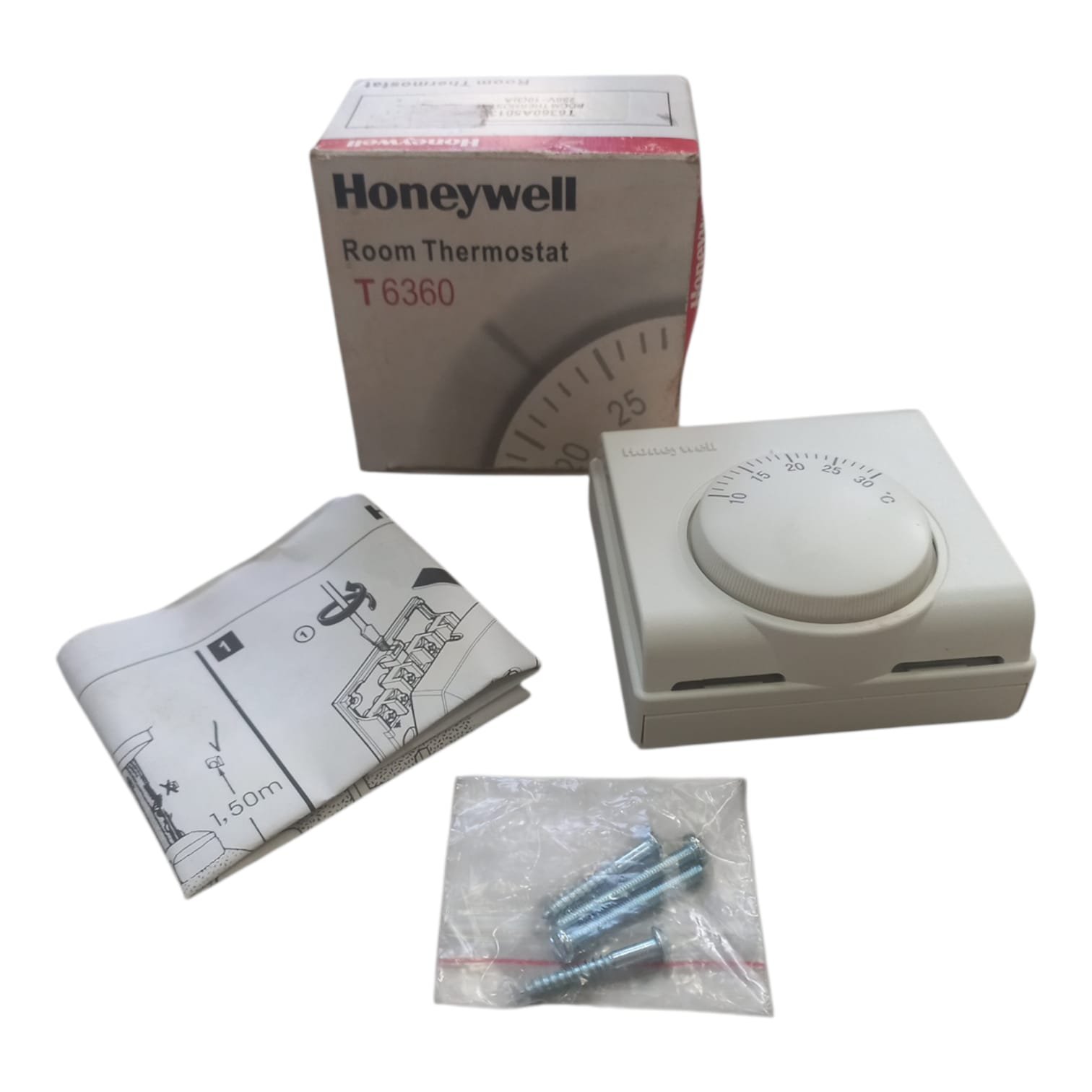 TERMOSTATO AMBIENTE ANALÓGICO HONEYWELL T6360 - Imagem 3