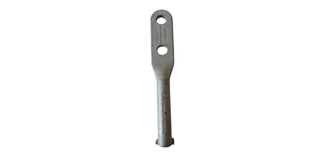 CONECTOR TERMINAL TIPO ESPADA INCESA 2 FUROS 14MM - Imagem 2