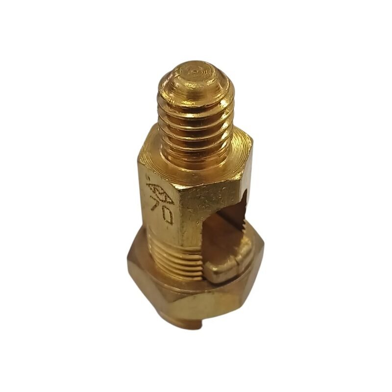 CONECTOR SPLIT BOLT COM PINO 35-70MM2 LATÃO - Imagem 2