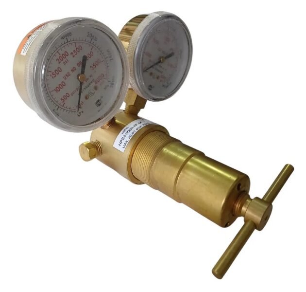 REGULADOR PRESSÃO WHITE MARTINS HPS4-3000-4F-4F 6000PSIG - Imagem 2