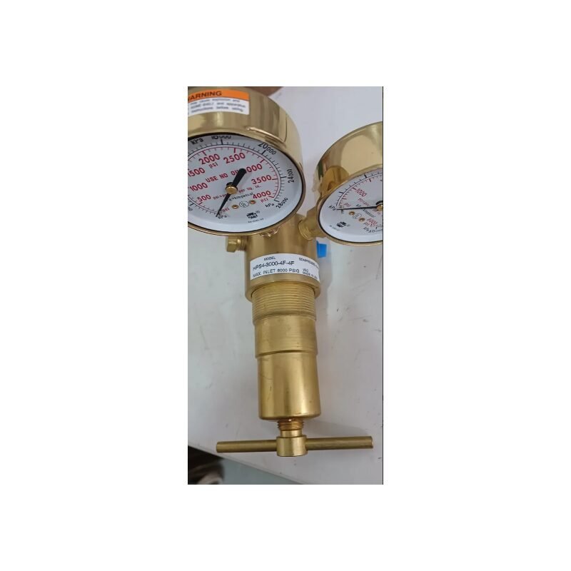 REGULADOR PRESSÃO WHITE MARTINS HPS4-3000-4F-4F 6000PSIG - Imagem 5